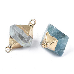 Natural Fluorite Links Connectors&nbsp;G-S359-360