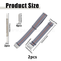 Nylon Watch Bands&nbsp;AJEW-WH0643-117C