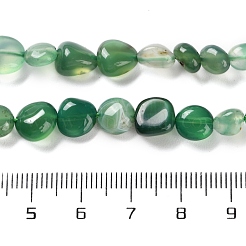 Natural Green Onyx Agate(Dyed & Heated) Beads Strands&nbsp;G-P497-01C-30