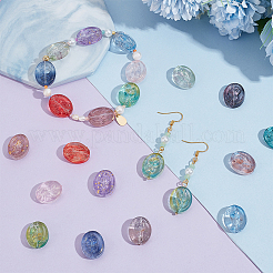 96Pcs 12 Colors Handmade Lampwork Beads&nbsp;LAMP-PH0001-34