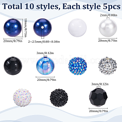 DIY Round Beads Kits&nbsp;DIY-SC0027-87