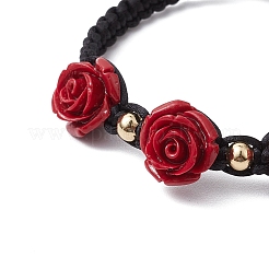 Nylon Cord Braided Bracelets for Women&nbsp;BJEW-JB11288-01