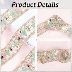 Ethnic Polyester Ribbon&nbsp;OCOR-WH20005-40B-03