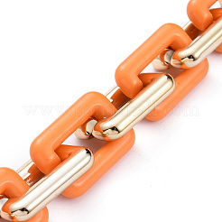 Handmade CCB Plastic Cable Chains&nbsp;AJEW-JB00669-05