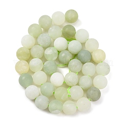 Natural New Jade Beads Strands&nbsp;G-G138-A01-02