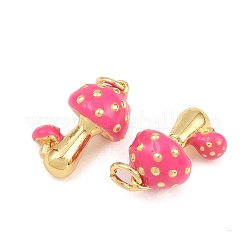 Brass Enamel Pendants&nbsp;KK-CBA3297-09G