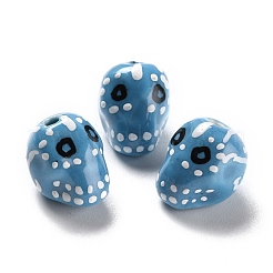 Handmade Porcelain Beads&nbsp;LAMP-F020-38C