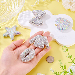 5Pcs 5 Styles Handmade Polymer Clay Pendants&nbsp;RB-BT0001-05C