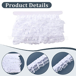 5M Double Polyester Lace Trim for Sewing Decoration&nbsp;OCOR-CY0001-63B