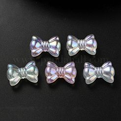 UV Plating Luminous Transparent Acrylic Beads&nbsp;OACR-P010-08