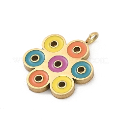 304 Stainless Steel Enamel Pendants&nbsp;STAS-I325-102D-G