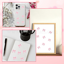 Bowknot PP Stickers&nbsp;DIY-WH20007-281C