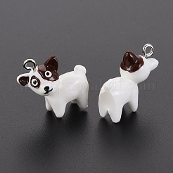 Opaque Resin Pendants&nbsp;RESI-N021-21B-01