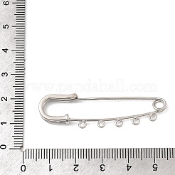 Brass Brooch Findings&nbsp;KK-I364-37P