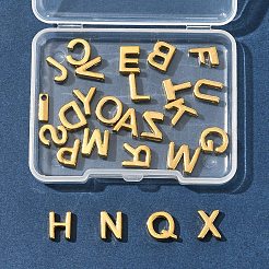 26Pcs 26 Styles 304 Stainless Steel Charms&nbsp;STAS-FS0001-77