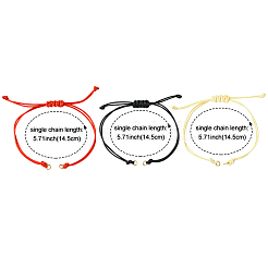Braided Waxed Polyester Cord&nbsp;X1-AJEW-JB01153-03