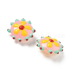 Baking Paint Glass Enamel Beads&nbsp;LAMP-S080-03A