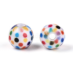 Opaque Acrylic Beads&nbsp;MACR-T048-03