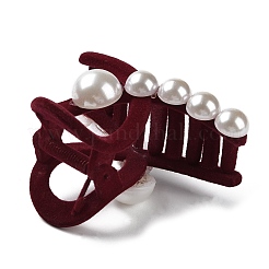 Flocking Plastic Claw Hair Clip&nbsp;LS-PHAR-D015-02A