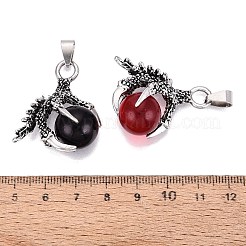 Alloy Glass Pendants&nbsp;GL-N004-06AS