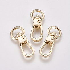 Alloy Swivel Clasps&nbsp;PALLOY-WH0065-12LG