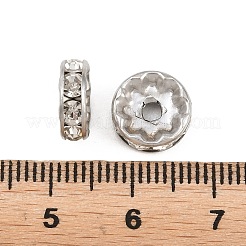 304 Stainless Steel Rhinestone Spacer Beads&nbsp;STAS-N133-02C-01P