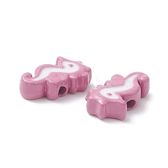 Spray Painted Alloy Beads&nbsp;ENAM-R138-02