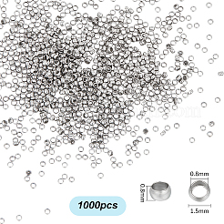 1000Pcs 304 Stainless Steel Spacer Beads&nbsp;STAS-UN0054-13