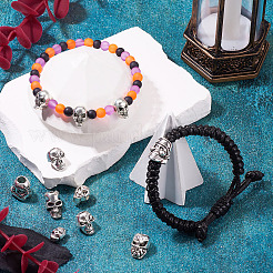 28Pcs 7 Styles Tibetan Style Alloy Beads&nbsp;TIBEB-TA0001-30