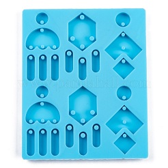 Tassel Earrings DIY Silicone Pendant Molds&nbsp;DIY-Q034-02