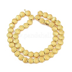 Electroplated Synthetic Non-magnetic Hematite Beads Strands&nbsp;G-C156-06