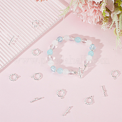 10Pcs Eco-friendly Brass Toggle Clasps&nbsp;KK-BBC0009-92S