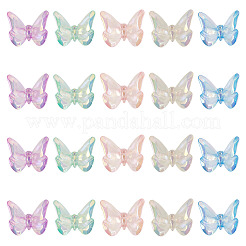20Pcs Transparent Acrylic Beads&nbsp;OACR-TA0003-82