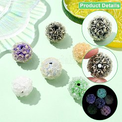 Polymer Clay Luminous Beads&nbsp;CLAY-CJC0016-02