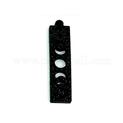 DIY Rectangle with Moon Phase Pendant Silicone Molds&nbsp;DIY-I099-07