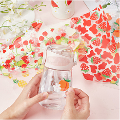 8 Sheets 8 Style Fruit Theme Iron On Transfer Film&nbsp;DIY-BC0012-48