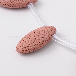 Synthetic Lava Rock Bead Strands&nbsp;G-N0098-19