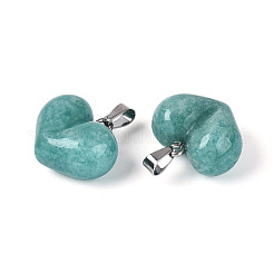 Natural Amazonite Chunky Pendants&nbsp;G-T143-19G