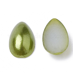 ABS Plastic Imitation Pearl Cabochons&nbsp;SACR-R749-8x5mm-Z44