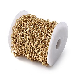 304 Stainless Steel Cable Chains&nbsp;CHS-L030-01G