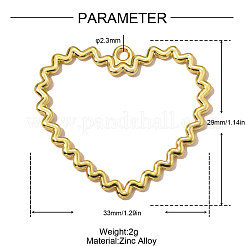 Zinc Alloy Pendants&nbsp;AL-OY001-33G