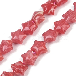 Synthetic Rhodochrosite Beads Strands&nbsp;G-Z080-A13-8mm