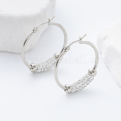 304 Stainless Steel Hoop Earrings&nbsp;BN4899