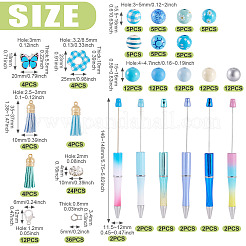 Plastic Beadable Pens&nbsp;DIY-TA0012-72