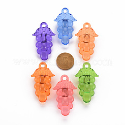 Autumn Theme Transparent Acrylic Beads&nbsp;TACR-S154-60B