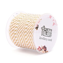 4-Ply Polycotton Cord with Metallic Thread&nbsp;OCOR-Z003-C09