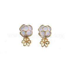 Brass Stud Earring Findings&nbsp;KK-N233-379
