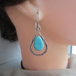 Alloy Dangle Earrings&nbsp;WGEE1F9-01