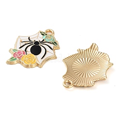 Halloween Theme Rack Plating Alloy Enamel Pendants&nbsp;X-FIND-Q099-02E-G