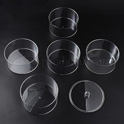5 Tier Acrylic Together Stacking Jars&nbsp;CON-WH0107-27